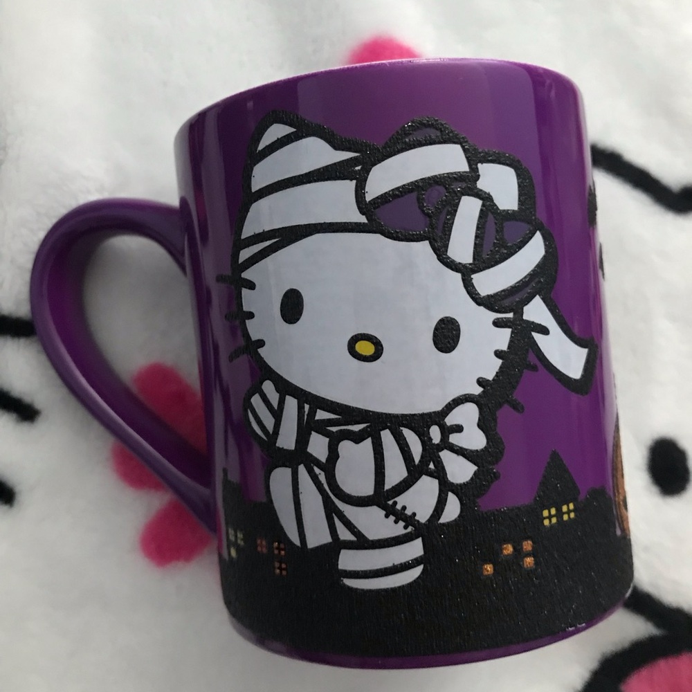Sanrio Hello Kitty mummy purple mug, NEW!